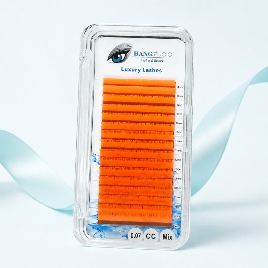 Luxury Eyelash Orange 0.07 Mix Hang's Studio