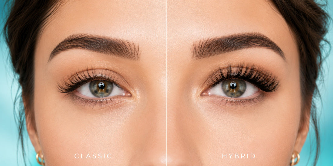 Classic lashes vs Volume lashes. The difference between them