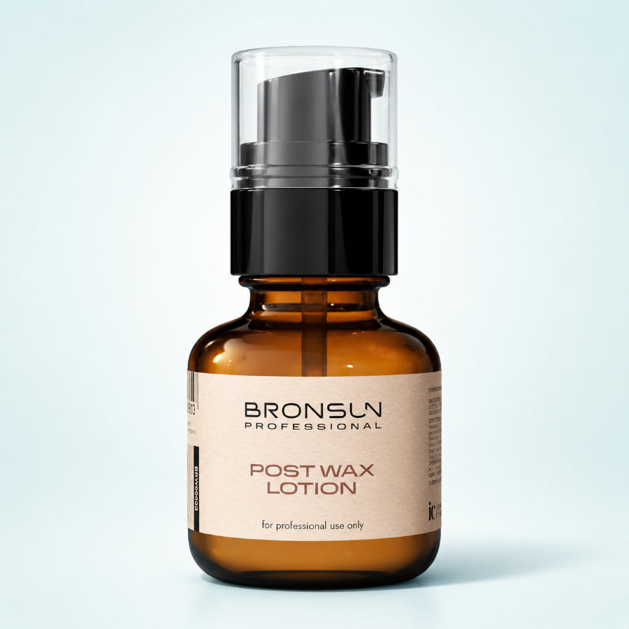 Bronsun Post Wax Lotion – Ammattimainen rauhoittava ihonhoito vahauksen jälkeen