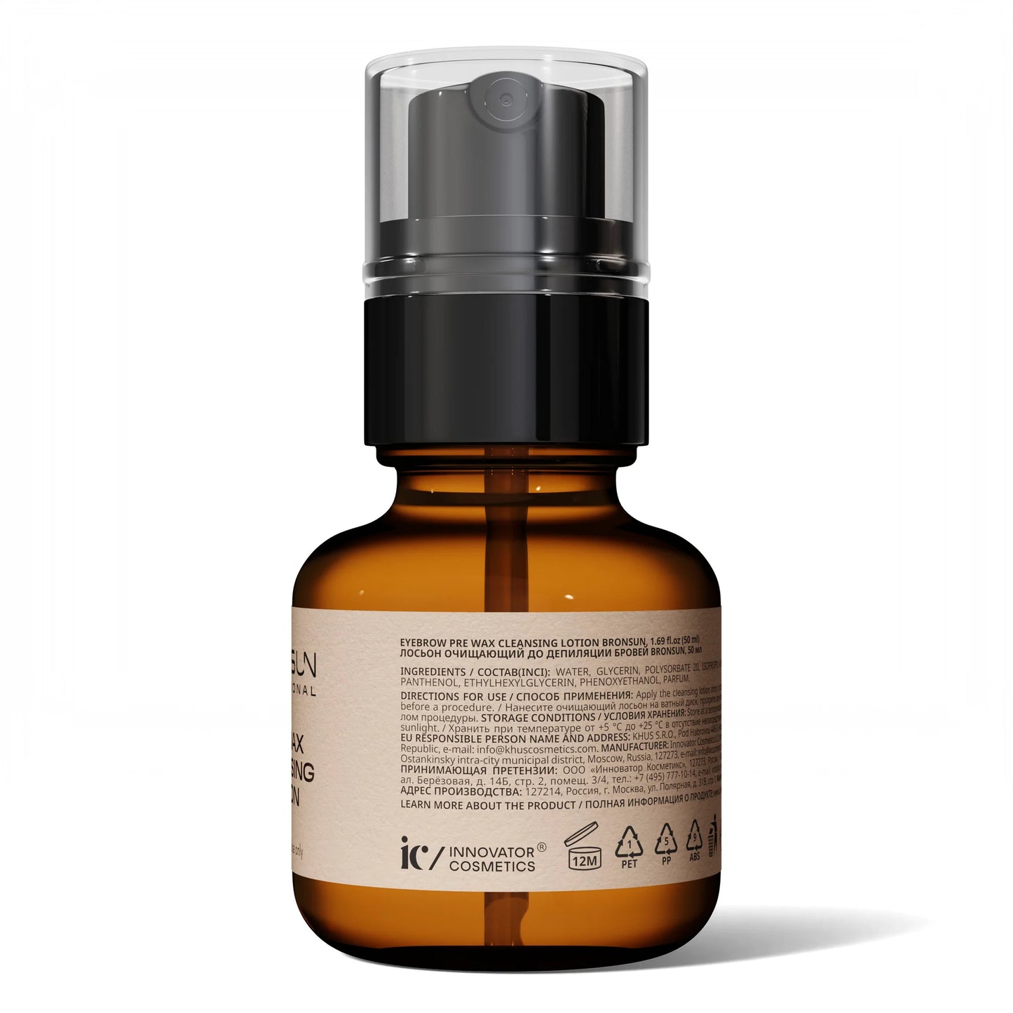 Bronsun Pre-Wax Cleansing Lotion – Ammattimainen kulmien puhdistusneste ennen vahausta