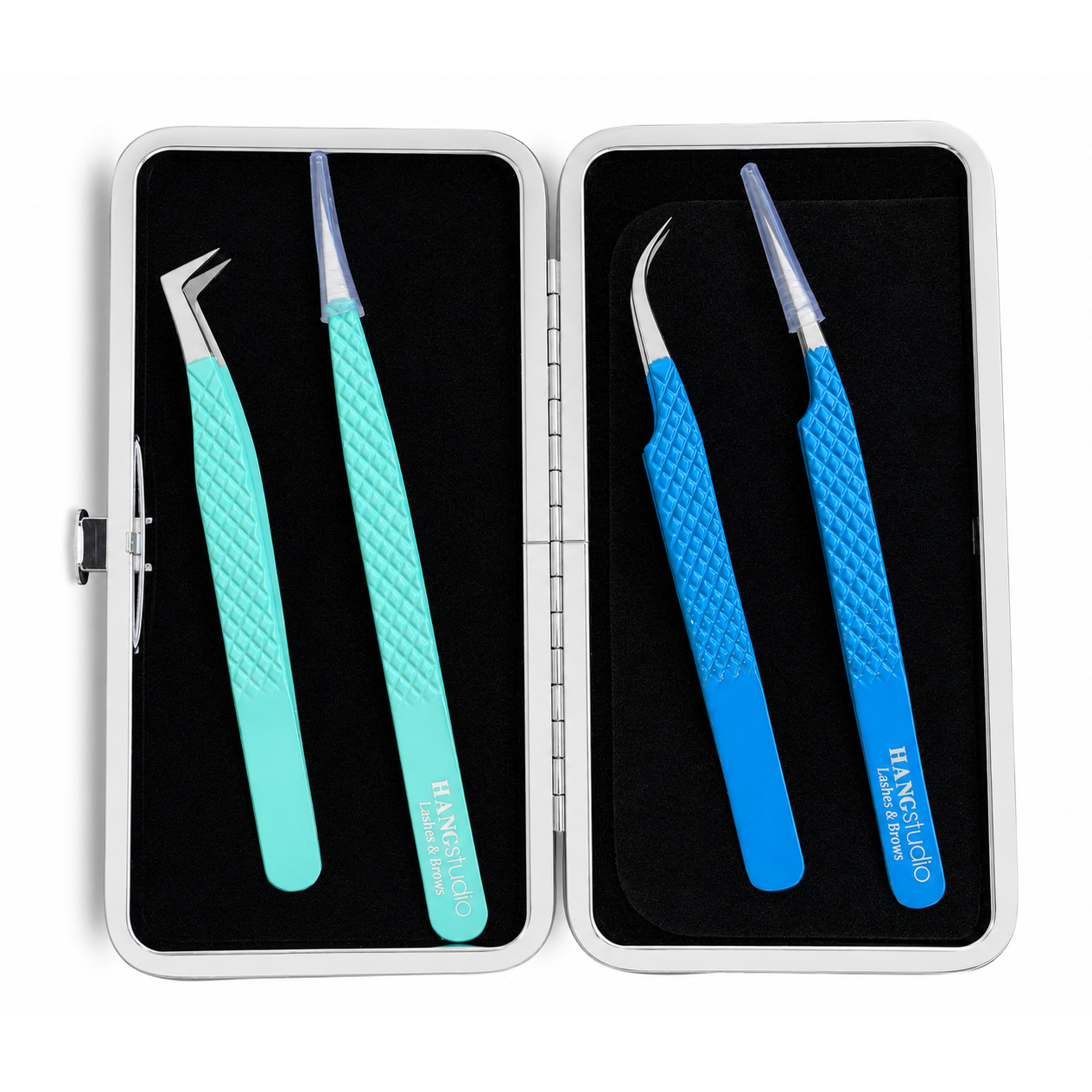 Premium Eyelash Tweezer Storage Case