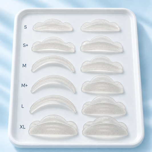 6-Size Lash Lift Shields – Deep Curve, Better Fit for Prominent Eyes